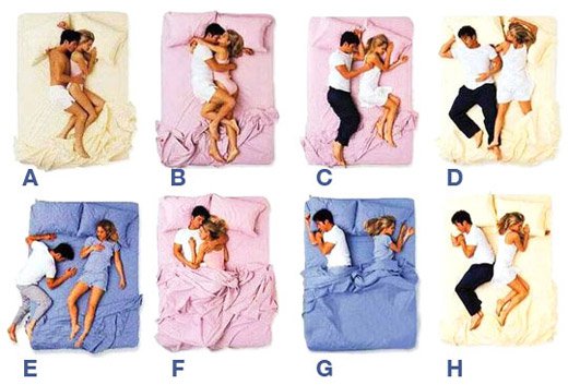 What Your Sleep Positions Say About Your Relationship