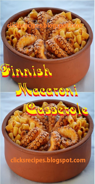 Finnish Macaroni Casserole (Suomen Makaronilaatikko)