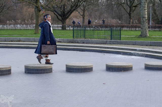 urban shaman at the Vondelpark, Amsterdam