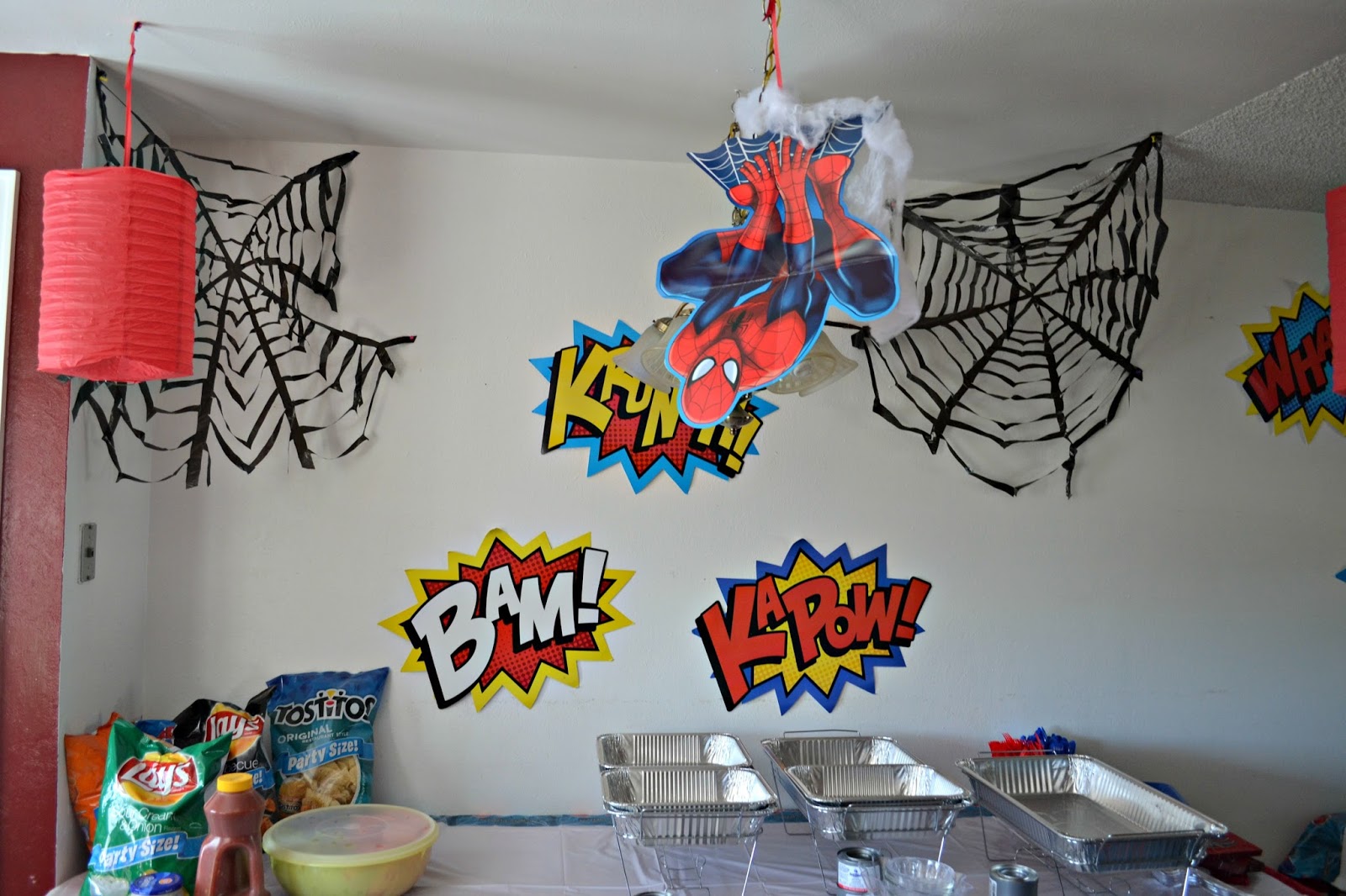 A Spidery Spider Man  Birthday Party  Building Our Story