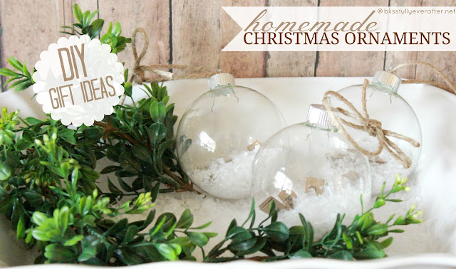 25 DIY Christmas Ornament Ideas - Love of Family & Home