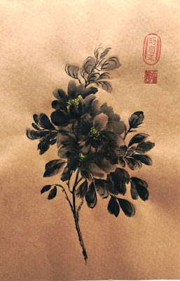 Pintura tradicional oriental. Tecnica Xieyi y Sumi-e