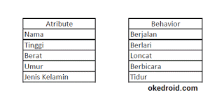 Atribute dan Behavior