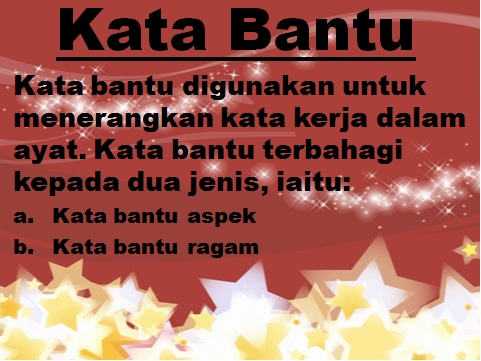 Bahasa Malaysia Tahun 4: Kata Bantu