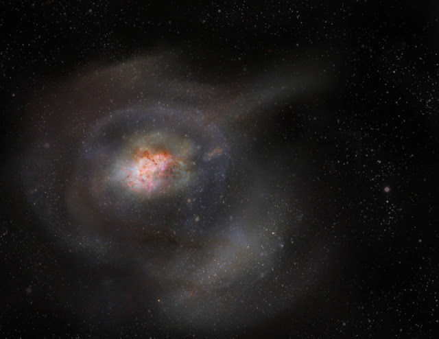 Scientists find elusive gas from post-starburst galaxies hiding in plain sight