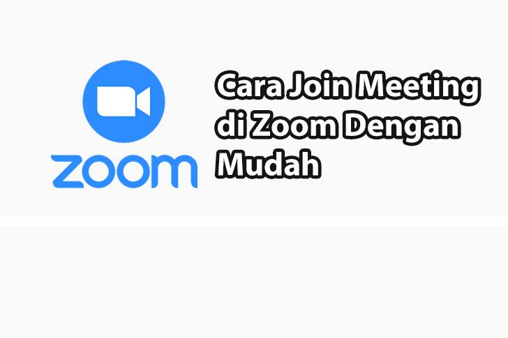 Cara Join Meeting di Zoom