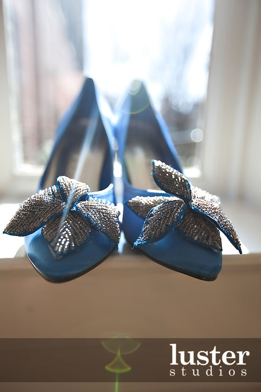 Phenomenal Blue Wedding Shoes