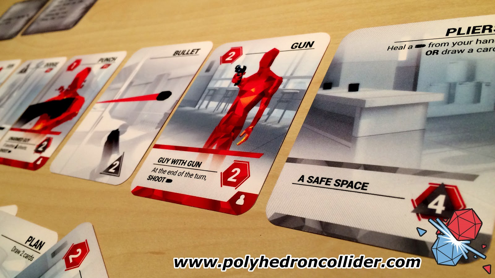 Superhot the card game obstacle line