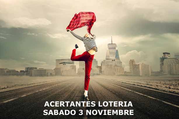 loterias sabado 3 de noviembre de 2018