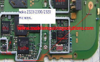 Nokia 2320 Mic / Microphone / Ways / Ic Jumpers Problem / Solution