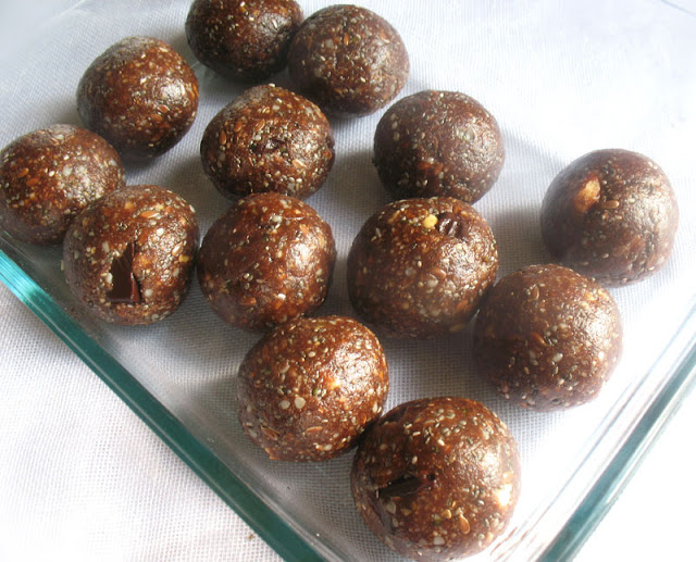 Raw Nut in addition to Seed Energy Balls