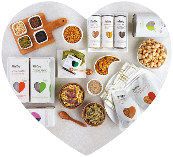 The Healthy alternatives available at Godrej Nature Basket