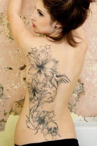 Back tattoos designs for girls: Tumbler of Photos