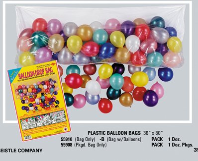 Balloon Drop Bag With Balloons1