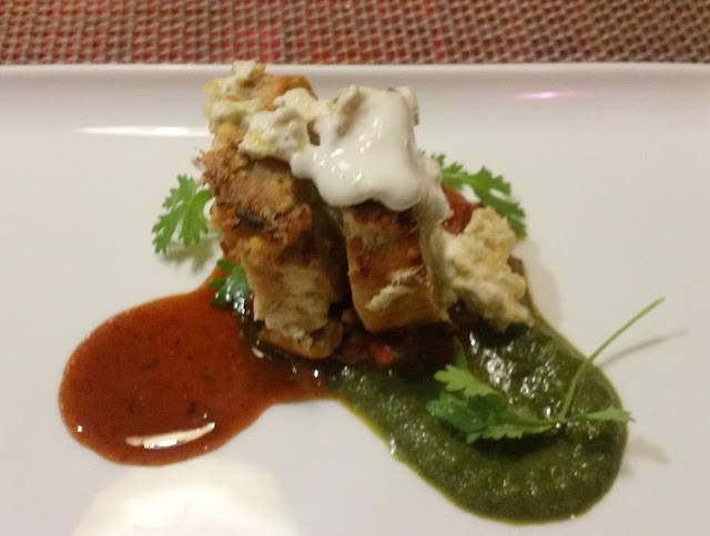 Malai Chicken Roulade