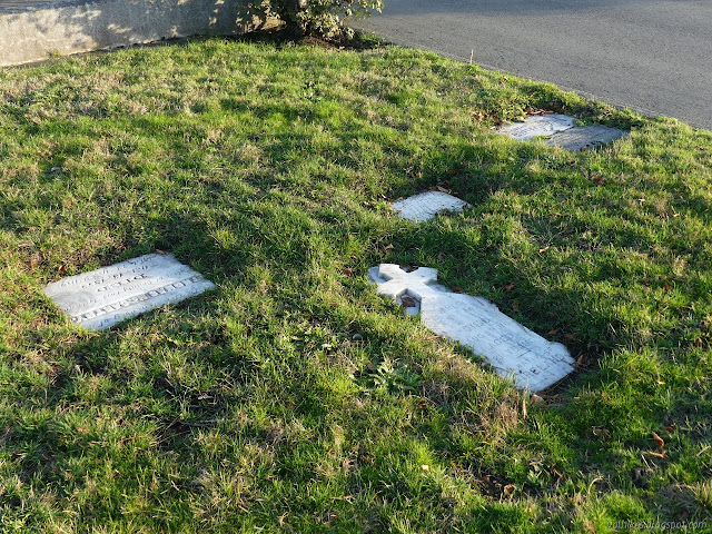 stones set in the ground