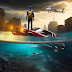  City Under Water Photoshop Manipulation