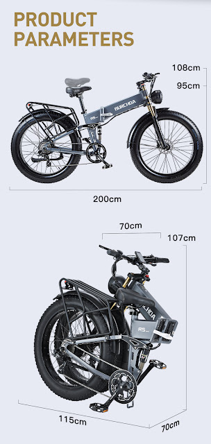 Rechargeable Foldable Electric eBike