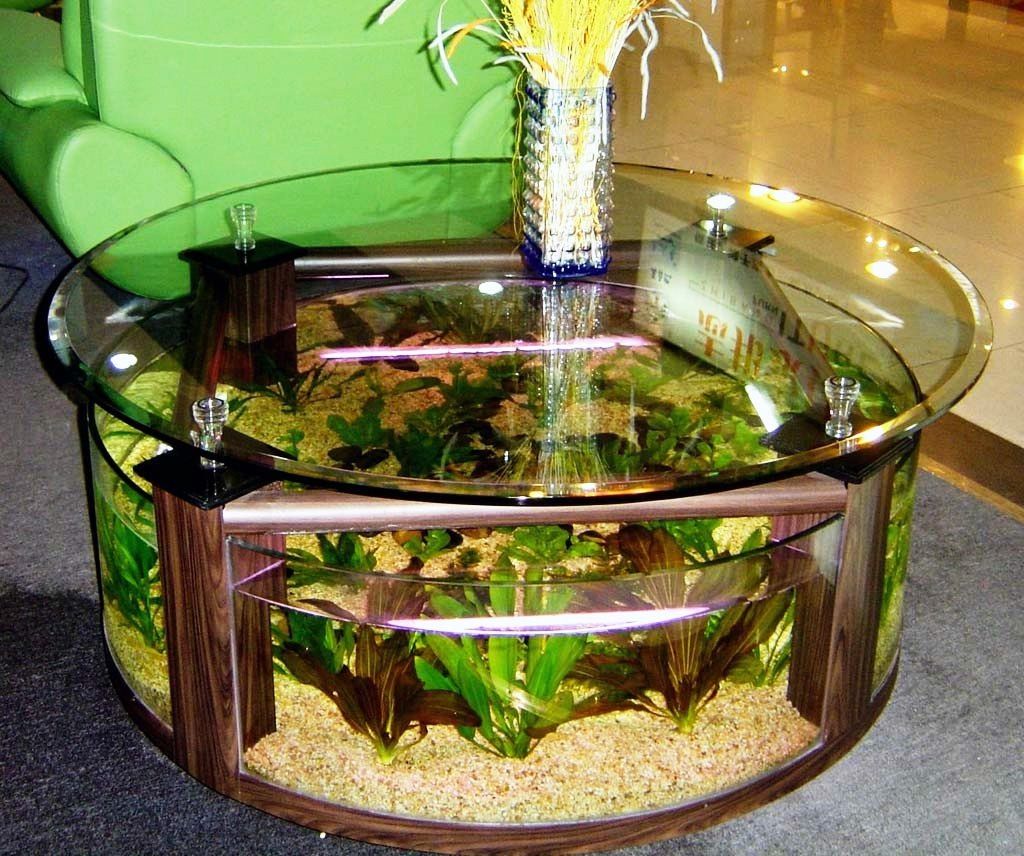  35 contoh model  dan harga meja tamu aquarium  unik  dari 