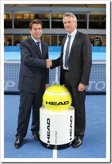 HEAD y la ATP extienden su acuerdo hasta 2017. Seguirá siendo pelota oficial del circuito