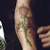 Give a rose tattoo for Valentine's Day