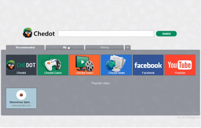 متصفح تشي دوت Chedot