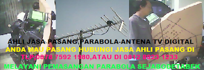 Toko Pasang Antena TV Hd Batu Ceper || Kota Tangerang Free Jasa Pasang
