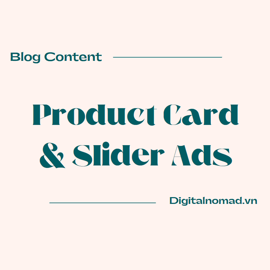 product card - slider Ads