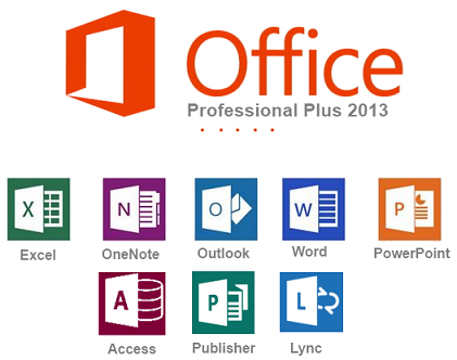 Microsoft Office Professional Plus 2013 With Activator Crack Free Download Full Version For Windows PC