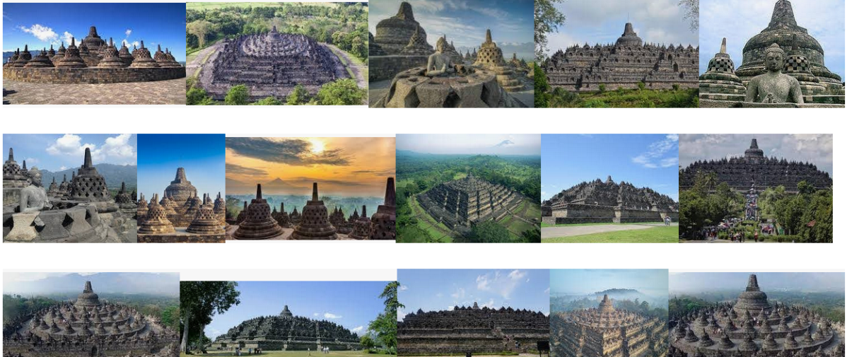 Koleksi Panorama Borobudur