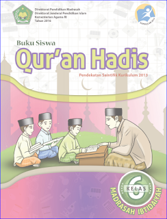 Download Buku PAI MI Kelas 6 Kurikulum 2013 Revisi Terbaru Semester 1,2 Tahun 2017