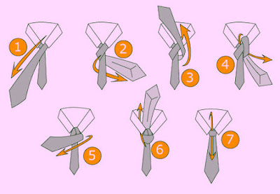 how to tie a tie knot