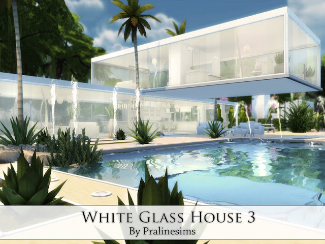 Sims 4 Glass House
