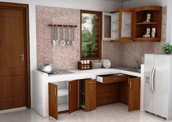 55 Contoh Desain Dapur  Minimalis  3x3 Cantik  dan Modern  