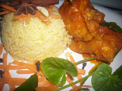 AMIE'S LITTLE KITCHEN: Nasi Lobak Merah Ayam Seri Harum