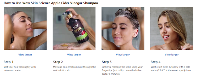 How to Use Wow Skin Science Apple Cider Vinegar Shampoo