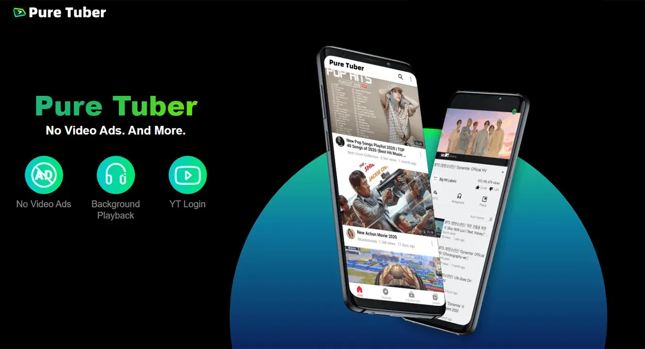 Download Pure Tuber-Không có quảng cáo video, phát trong nền