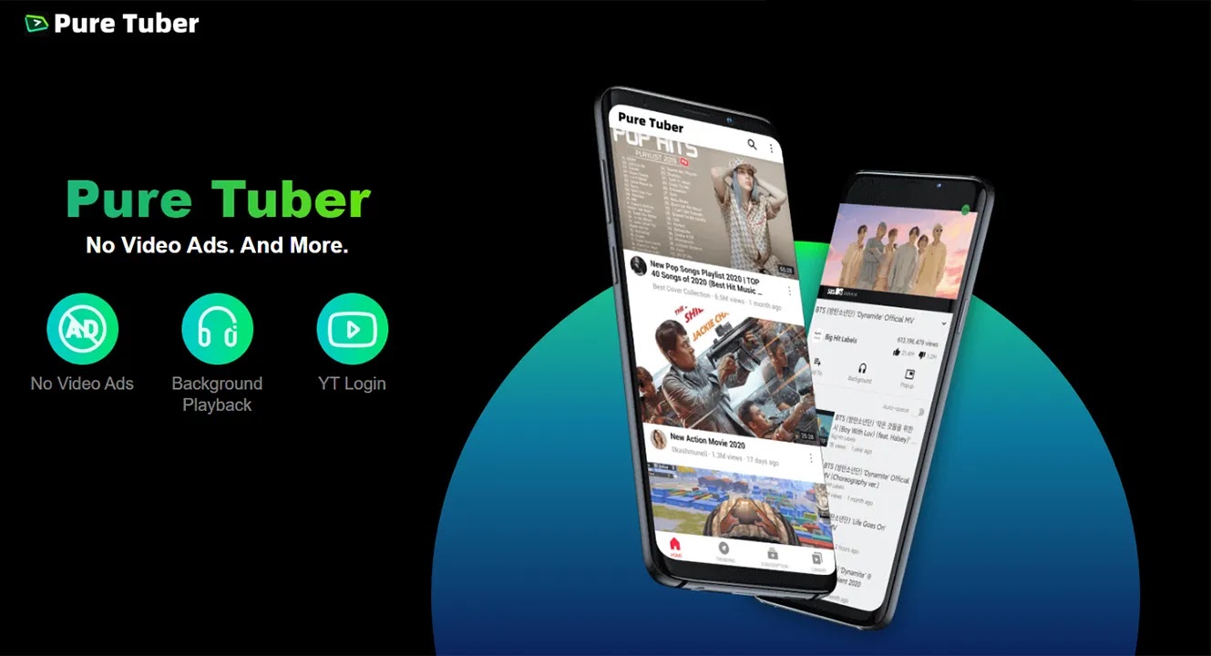 Download Pure Tuber-Không có quảng cáo video, phát trong nền