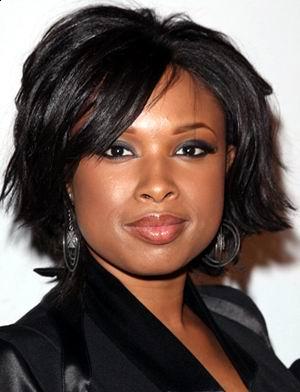 Jennifer Hudson Sexy Layered Hairstyle