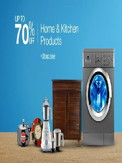 Amazon Offer Get upto 75% off on Home & Kitchen