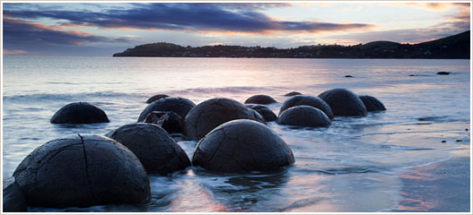 10 lokasi menarik di New Zealand.