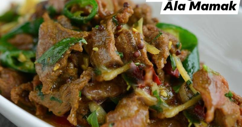 RESEPI DAGING KORBANDAGING TUMIS GAYA MAMAK - Dari 