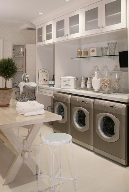 Laundry Room Storage Ideas | Kitchen Layout and Decor Ideas
