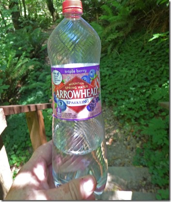 Arrowhead Sparkling Water, Triple Berry Flavor