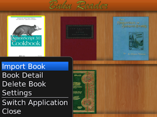Buku Reader v1.2.3 for BlackBerry