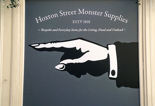 Hoxton Street Monster Supplies at the Pop Up Snot Shop