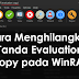 Cara Menghilangkan Tanda Evaluation Copy pada WinRAR