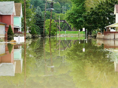 Flood 2011 Athens, PA