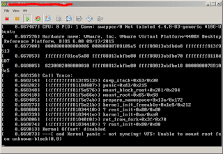 VFS: Unable to mount rootfs