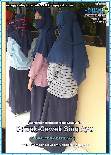 Gambar Soloan Spektakuler - Gambar Siswa-Siswi SMA Negeri 1 Ngrambe - Buku Album Gambar Soloan Edisi 11 RG